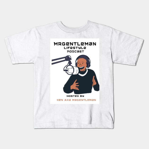 Mrgentleman Lifestyle Podcast Cartoon Family Collection #1 Kids T-Shirt by  MrGentleman Lifestyle Podcast Store